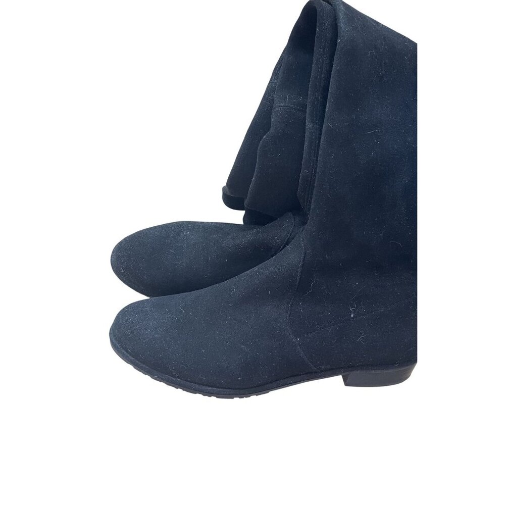 Stuart Weitzman Suede Boots With Drawstring Closu… - image 6